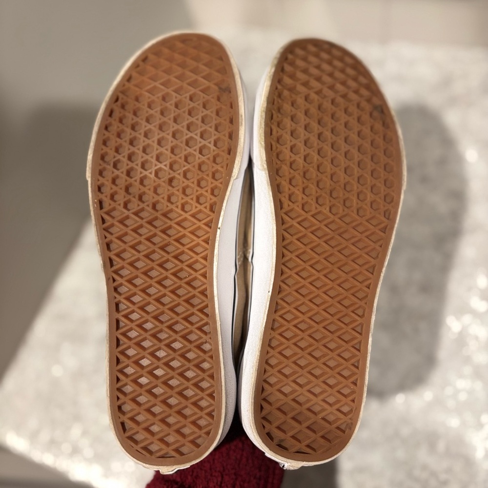 Vans Tan Canvas Sneakers - Picture 7 of 8
